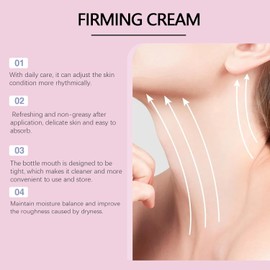Crema reafirmante con retinol para cuello y escote, hidratación diaria, suaviza líneas y mejora elasticidad, textura ligera, cuidado nutritivo
