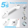 Suction Grab Bars for Bathtubs and Showers, Heavy Duty Shower