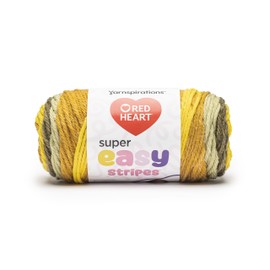 Red Heart Super Easy Wheat Field Yarn - 3 Pack of 198g / 7oz - Acrylic - #6 Super Bulky - 189 Yards - Knitting/Crochet
