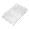 for PS Slim Clear Case DIY Replacement Transparent Game Console