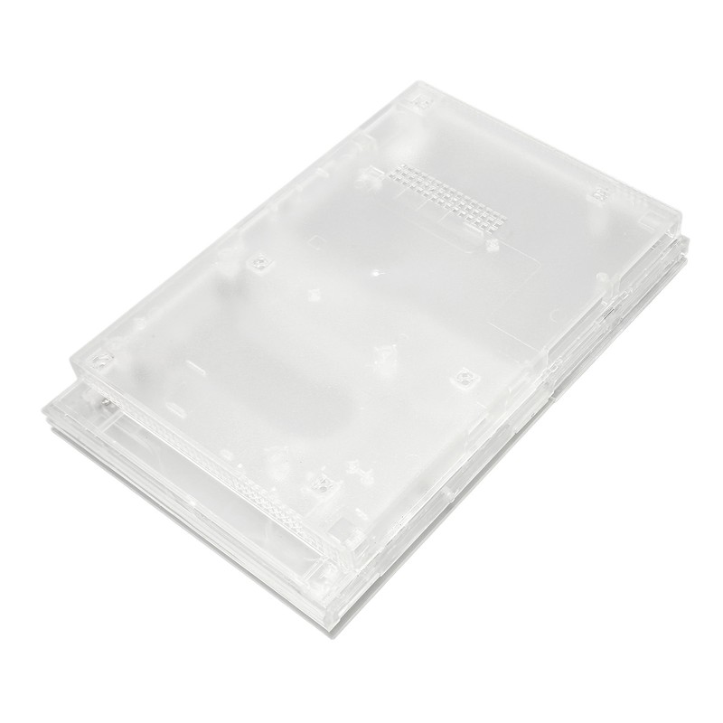 for PS Slim Clear Case DIY Replacement Transparent Game Console