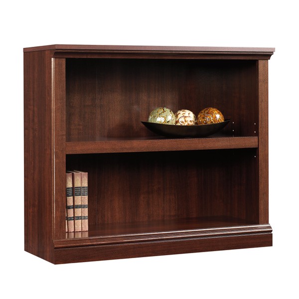 Sauder Miscellaneous Storage 2-Shelf Bookcase/ book shelf, Select Cherry finish