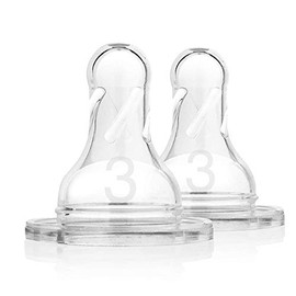 Dr. Brown's 8 Pack Natural Flow Level 3 Standard Nipple
