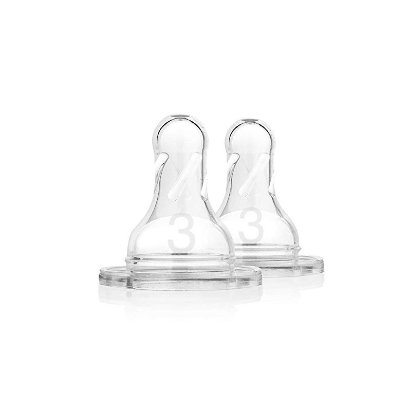 Dr. Brown's 8 Pack Natural Flow Level 3 Standard Nipple