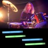 4 Pares Baquetas Luminosas Baquetas Para Tambor 5a Bateria Mixto