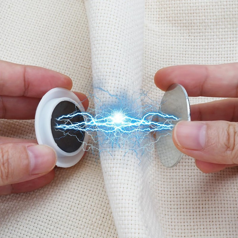 Pack of 8 Magnets Shower Curtain Weights Curtain Weights Round