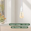 YOKIVE Light Cord with Switch, Home Hanging Light Cord Lamp