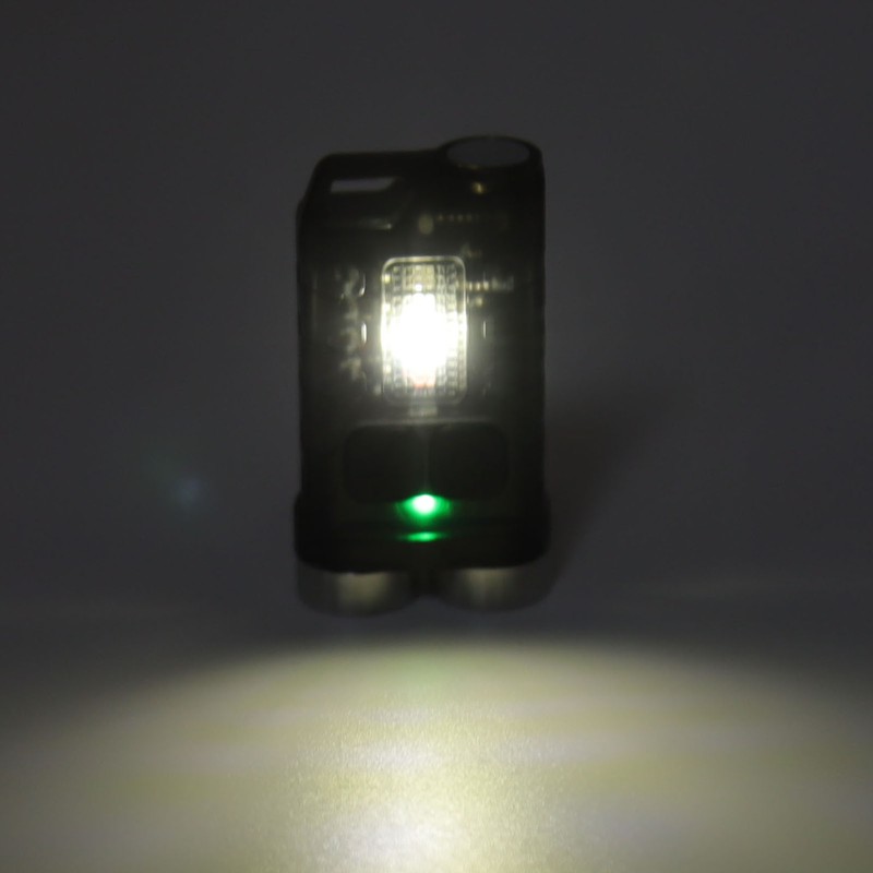 V3 Mini Keychain Flashlight USB Rechargeable Small Flashlight Outdoor Waterproof