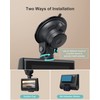 iZeeker Dash Cam Front and Rear 4K+1080P, WiFi GPS Car