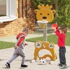 HONEY JOY Toddler Basketball Hoop, Outdoor Indoor Mini Basketball Goal