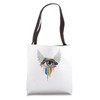 Eye With Wings Rainbow Eyeball Seraphim Weirdcore Aesthetic Tote Bag