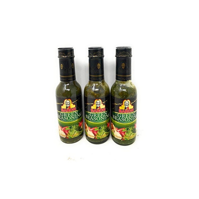Baron Caribbean Green Seasoning (3 Pack, Total of 16.5oz)