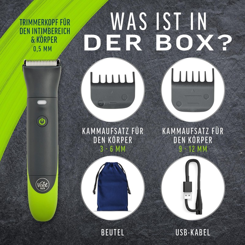 Veet Trimmer intimo Duo Set per uomini e donne –