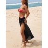 CUPSHE Women's Sarong Cover Up Rayon Swimwear Wrap Skirt Self