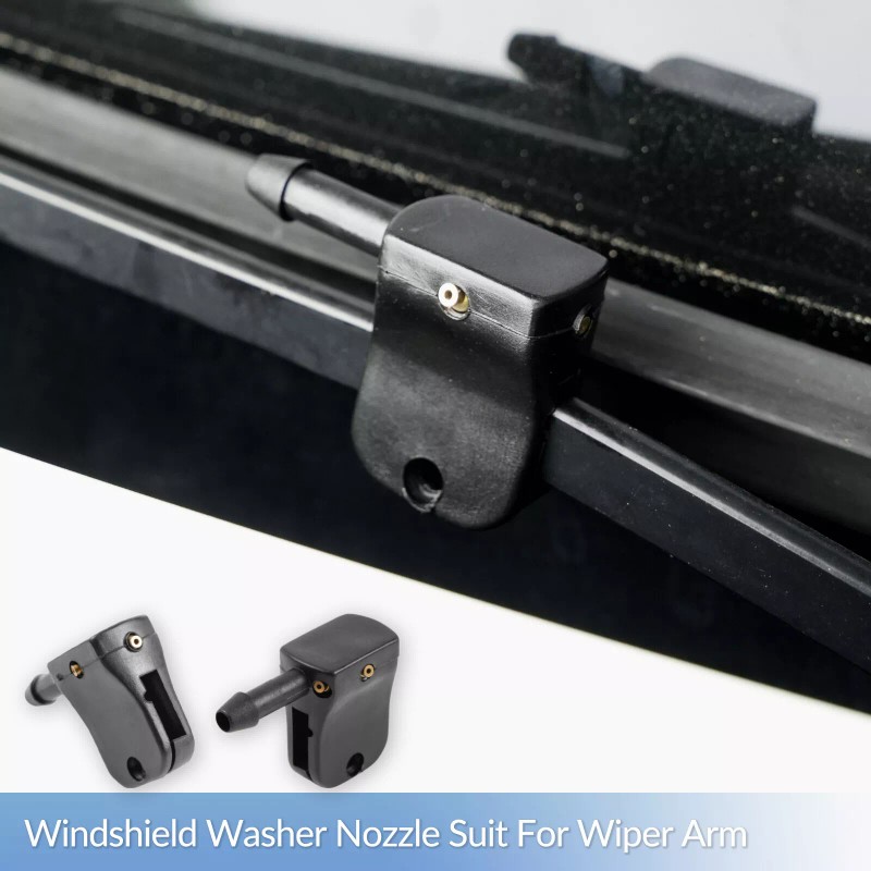 XUKEY 2Pcs Universal Washer Nozzle Jet Spray Clips Set Onto
