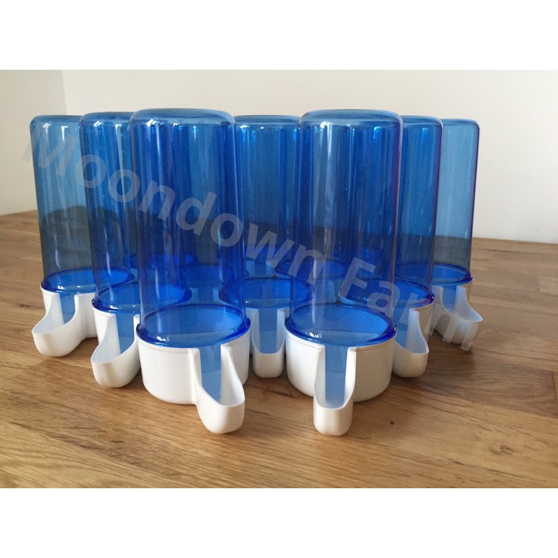 Moondown Farm 10 x 200cc Blue Anti Algae Drinkers Cage