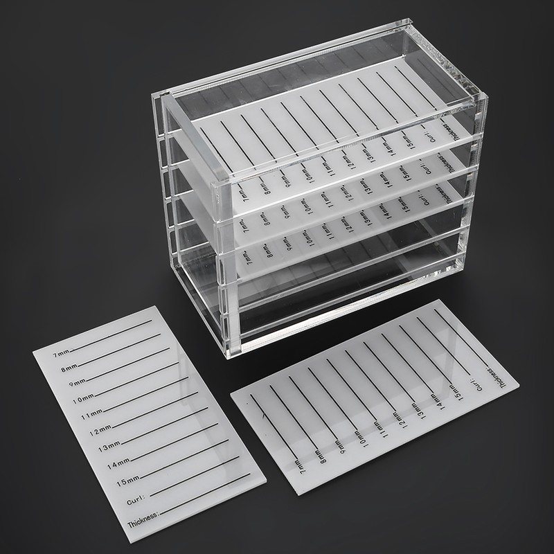 5 Layers Eyelash Extension Storage Box False Eyelash Display Makeup