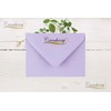 C6 Lilac/Lavender Envelopes x 25 Pack. 100gsm Weight. Coloured Envelopes