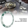 40mm Diameter Watch Bezel Insert Ring Clear Scale Luminous Ceramic