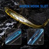 Drfish 5 Pack Soft Lures, Fork Tail Soft Jerk Shad