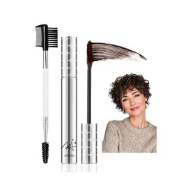 Mascara for Older Women 60 Plus,Brown Waterproof Volumizing Prime Mascara for Mature Women Volume and Length Long Lasting with Thinning Lashes Hypoallergenic Eyelashes Makeup for Sensitive Eyes-02