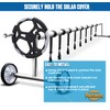 2024 Upgraded Pool Solar Cover Reel Straps,18 Pcs Including 6