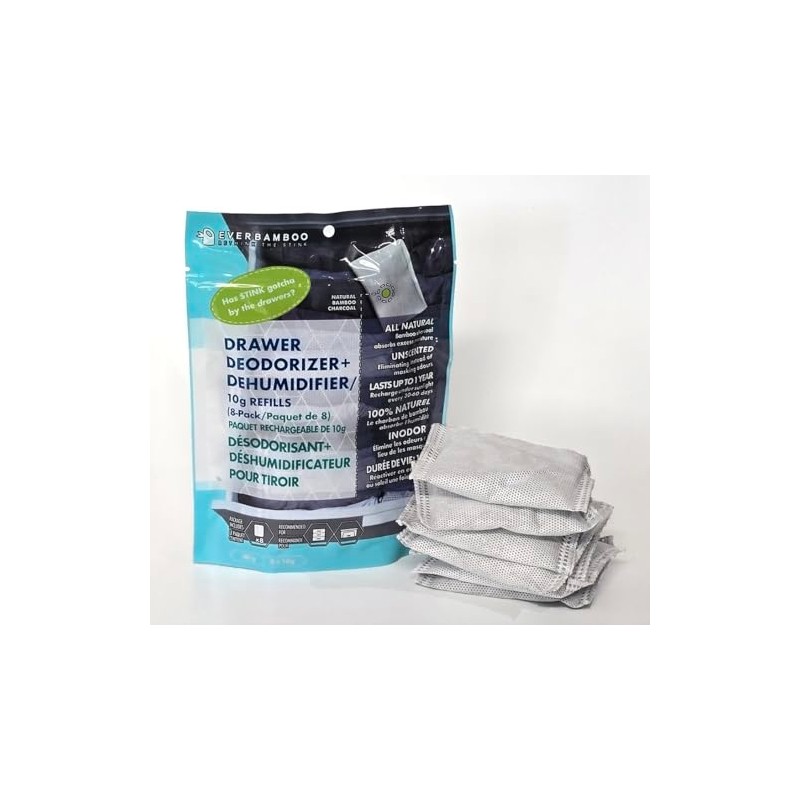 Ever Bamboo Drawer Packet w/Natural Bamboo Charcoal (1)