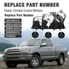 A/C Heater Climate Control Switch Assembly Compatible with Toyota Tundra