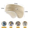 Surblue Ear Warmer Fuzzy Fleece Lined Winter Ear Headband Full