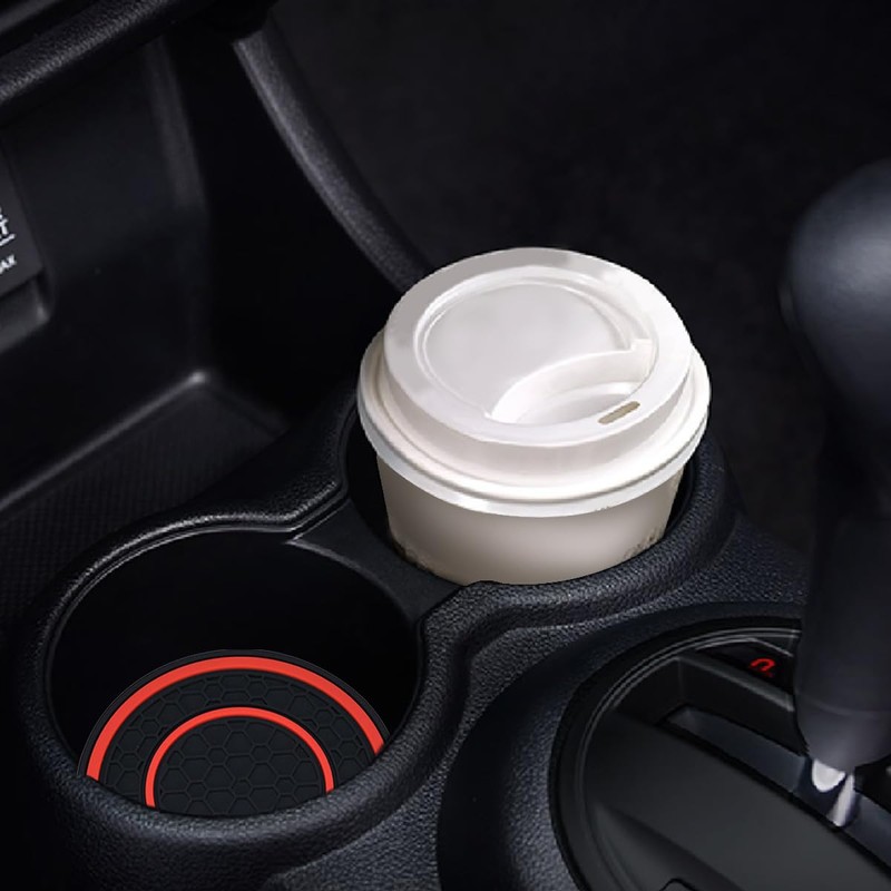 2 Pack Car Coasters for Cup Holder, 2.75 Inch Universal
