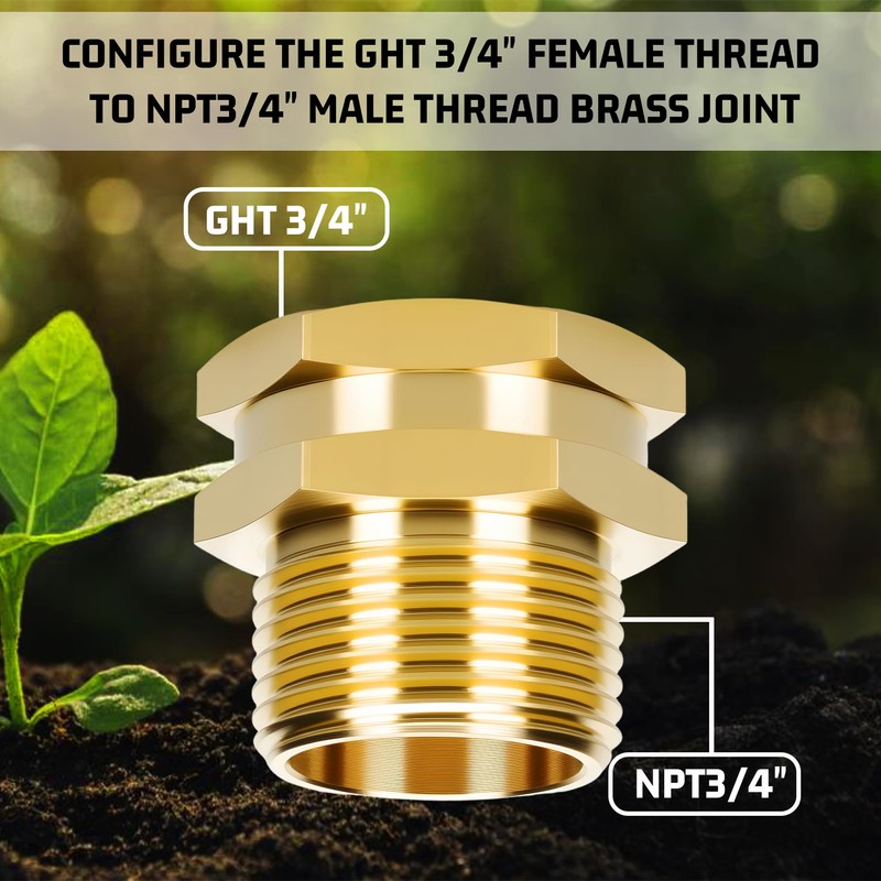 Drip Irrigation Pressure Regulator Kit,25 PSI Pressure Reducer,Inline Drip Irrigation