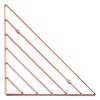 Umbra 1004460-880 Strum Wall Shelf, Metal, Copper