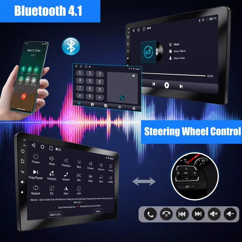 ESSGOO For Mitsubishi Lancer 2007-17 Apple Carplay Android 13 Car