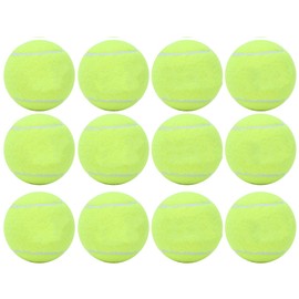 12 pcs Durable Rubber

High Resilience Tennis Ball Practice Balls for Indoor Outdoor Training
