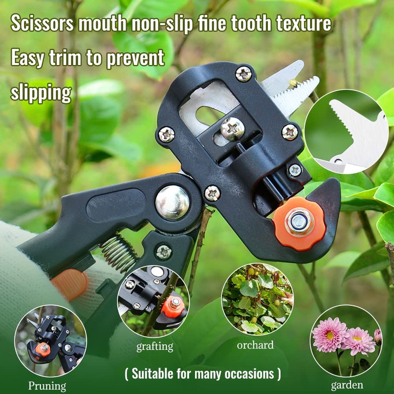 Grafting Cutting Tool, XiXiRan 2-in-1 Garden Grafting Tools Kit, Garden
