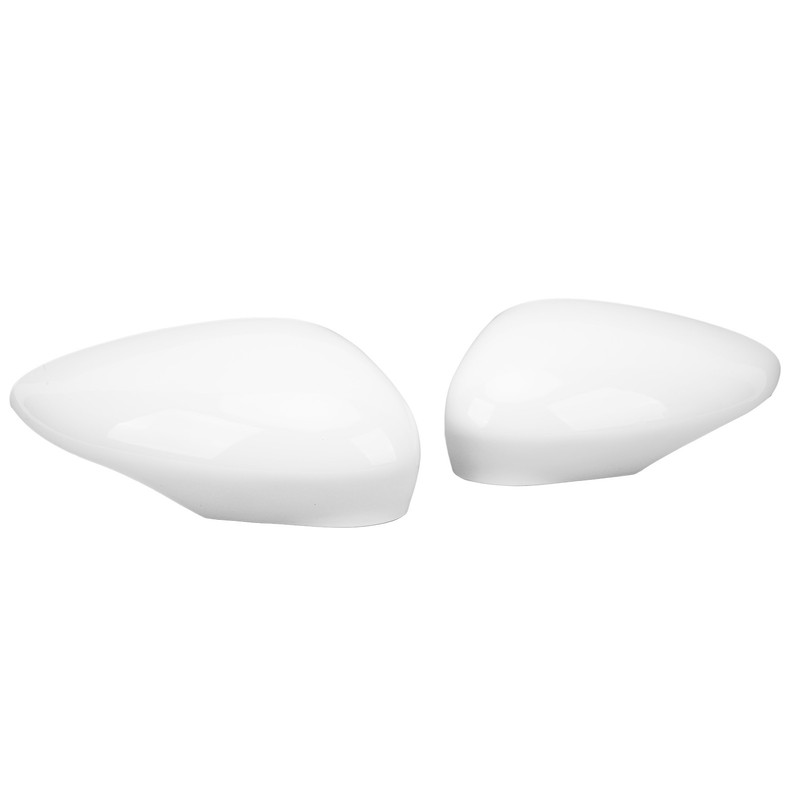 1pair Rearview Mirror Cap 1594546 White Wing Mirror Cover Cap