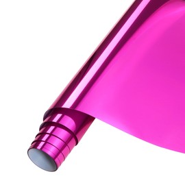 Tintnut Magenta Metallic HTV Vinyl Roll- 12" x 6ft Heat Transfer Vinyl Foil Holographic Iron On Vinyl for T-Shirts DIY Compatible with Cricut or Silhoutte Cameo