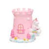 Pen Holder Resin Castle Pencil Organizer Brush Scissor Storage Holder