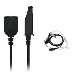 2 Pack UV-9R Plus Shoulder Mic Adapter 2pin Earpiece for GT-3WP Waterproof Walkie Talkie UV-9R Pro Cord Connector to DM-1701 with Acoustic Headset