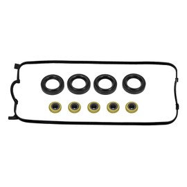 Ortopia Engine Valve Cover Gasket Set 12030-P0A-000 Compatible with 1994-1997 Accord 2.2L,1998-2002 Accord 2.3L,1998 Honda Odyssey 2.3L,1997-1999 Acura CL 2.2L 2.3L