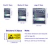 Antistatic Bags ESD Shielding Bag with Anti-Static Labels for Hard