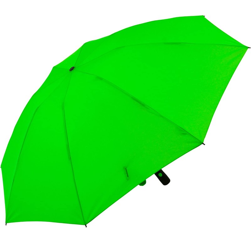 iX-brella Reverse Reverse Opening Fiberglass Pocket Umbrella with Coloured Spokes,