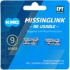 KMC CL566R 9SPEED Missing Link EPT 2 Pairs 1 Set