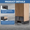 6x6 Post Base 10 PCS Post Bracket Inner Size 5.6"x5.6"