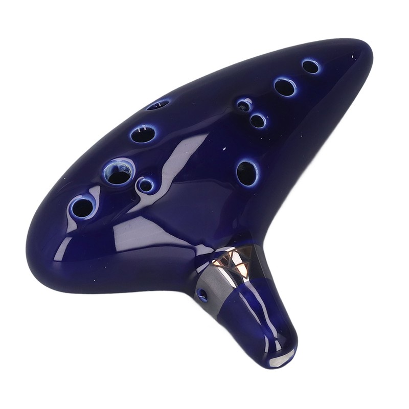 12 Sound Hole Alto C Ocarina Ceramic Ocarina Instrument Kit