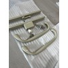 Vision Hardware Patio Door Handle Set Beige Replacement PD3000BEIGE