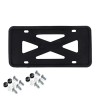 BLVD ONE Silicone License Plate Frame Anti-Rattle with Installation Screws