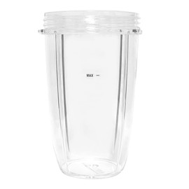 Yyyuluo Juicer Cups for NutriBullet Replacement Parts 600W 900W 18OZ 24OZ 32OZ Clear Mugs Blender Juicer Mixer Accessories (24OZ)