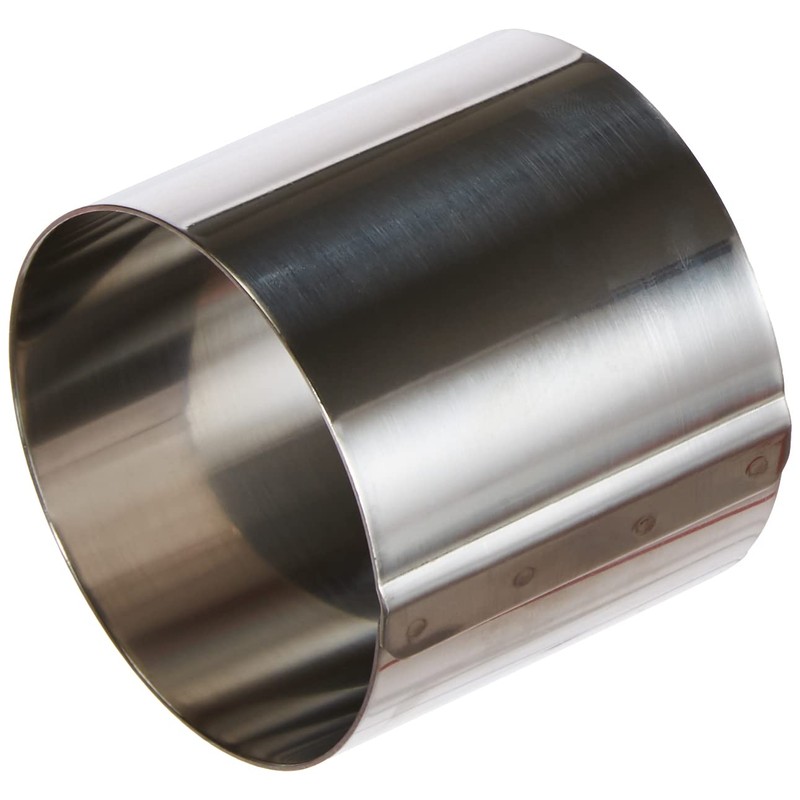 Ibili Pastry Ring 7x6 cm of Stainless Steel, Silver, 7