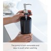 Yamazaki 2931 Tower Conditioner Dispenser Contemporary Bottle Pump for Shower,
